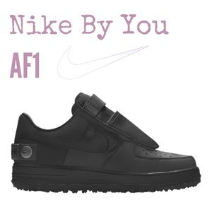 🔥 Nike Air Force 1 Low - Black Platforms 🔥